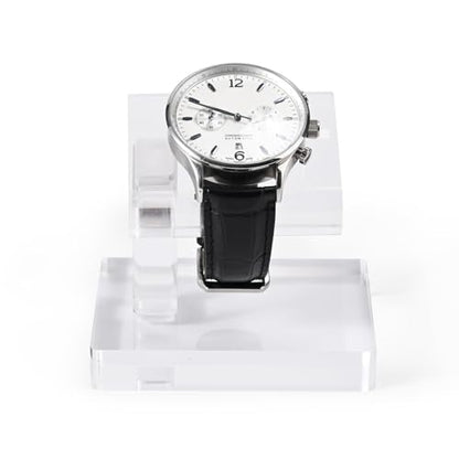 Oirlv Acrylic Jewelry Display Single Watch Stand for Men Acrylic Bracelet Watch Holder for Women (Clear) - color: Transparent YJ12601
