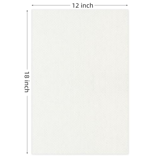 Somime 25 Pack Embossed Backing Boards Only, 12x18 Uncut White Mat Board, Acid Free Backer Boards Ideal for Photos, Pictures, Prints, Frames, and Artwork - size: 12x18