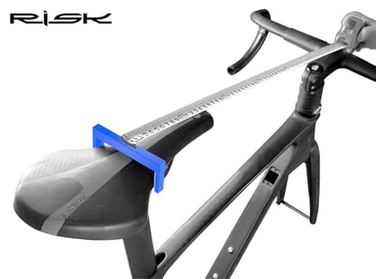 Bicycle Bike Seat Cushion Height Measuring Tool Fitting Measurement Gauge