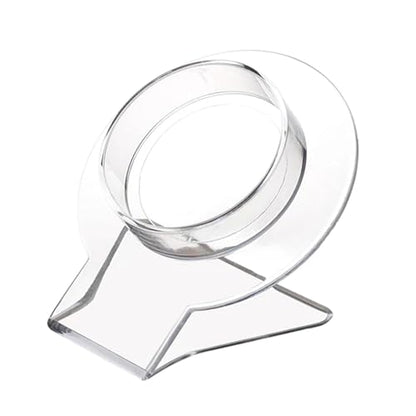 Clear Acrylic Bracelet Display Stand Bangle Display Holder Transparent Shelf Jewelry Showcase Watch Jewelry Organizer Jewelry Storage Rack