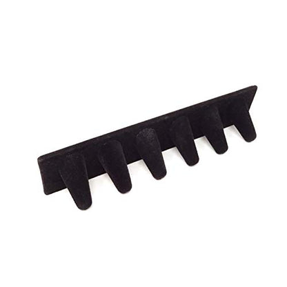 Honbay Black Velvet 6 Finger Ring Display Stand Organizer Stand