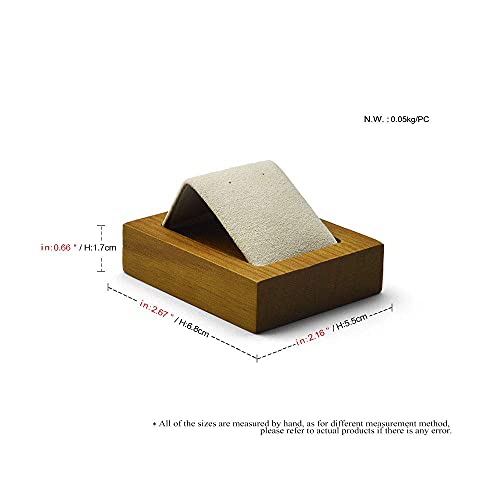 Jewelry Tray Solid Wood Display Stand Earrings Jewelry Earrings Display Tray - color: WSM02101