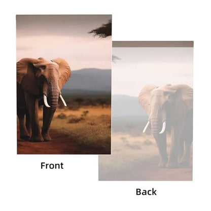 Walking Elephant Backdrop Background for Photography 5x7ft Photobooth Professional Photo Backdrop Curtains Video Photography Studio Photo Backgrounds Banner Booth Background Screen Parties - color: Walking Elephant