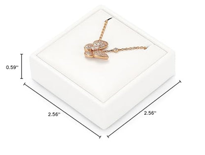 PU Leather Neacklace Display Stand Small Necklace Bracelet Holder Necklace Display Block Jewelry Stand for Pendant Necklace Showcase (White) - color: White, size: Necklace Stand