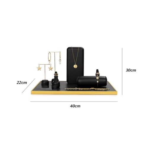 Necklace Display Light Luxury Jewelry Stand Ring Earrings Watch Counter Window Jewelry Display Shelf Photography Props