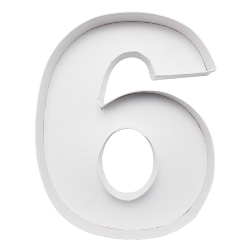 Charcuterie Cardboard Number Fillable Shaped Treat Decorative Box Anniversary Birthday Table Centerpiece (6&9 Style, 9inch) - size: 9inch, style: 6&9 Style