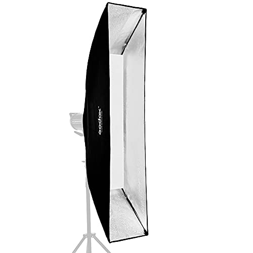 Godox 12"x47" / 30x120cm Softbox, Grid Strip Softbox, Bowens Mount Softbox for Photo Studio Flash Compatible Godox VL150II VL300II SL60W SL60IID SK400II DP400III DP600III QT600III (FW 30x120(1PCS)) - color: FW 30x120(1PCS)