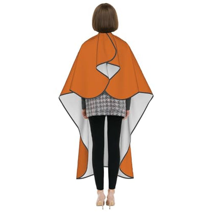 Custom Barber Cape Unisex Salon Hair Cutting Capes Add Your Image Logo Haircut Kit Personalized Stylist Tool - color: Chocolate
