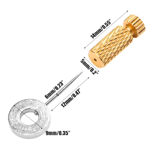 Leather Suture Positioning Needles, 10PCS DIY Leathercraft Located Needle, Locking Pins Craft Hand Stitching Fixed for Holding Seam Pinning Up Needle, Leather Sewing Fixing Position Crafting Tool