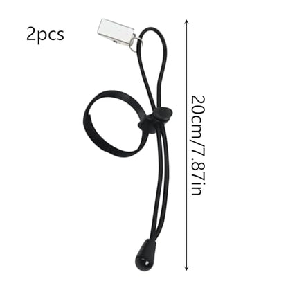 Black Background Clips for Photo Studio Video Backdrop, Multifunctional Muslin Background Clamps, 2 Pieces Photography Backgrounds Clips Holder, Tablecloth Fixing Tool, Wide Leg Pants Tightener