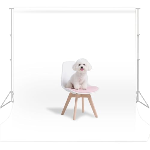 White Photo Backdrop for Photoshoot, White Background for Portrait, Product Photography Fashion Shoot Festival Celebrations 5x7FT - color: White, size: 5x7 Ft