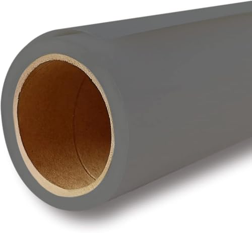 Seamless Paper Background for Photography Photo Studio Backdrop Roll(53" x16.4' Neutral Grey) - color: Neutral Grey, size: 53" X16.4'
