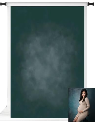 Kate Dark Green Photography Backdrops Abstract Photo Backdrop Poratrait Background for Photoshoot, 6.5x10ft - color: dark green, size: 6.5x10ft