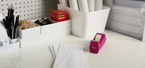 Scotch Transparent Tape, Clear Tape Engineered for Office and Home Use, 1 Inch Core 3/4 in x 1000 in, 3 Boxes - size: 3 Rolls, style: 3 Rolls