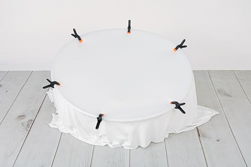 Kate Newborn Photography Props Stainless Steel Stand with 6 Clamps for Baby Photoshoot - color: Stand only with 6 Clamps
