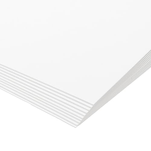 PATIKIL 7x5x0.04" Chipboard Sheets, 20Pcs 40PT Thick Book Board Binders Board Sturdy Bookbinding Supplies for Book Binding Cover, White - color: White, size: 7x5x0.04"