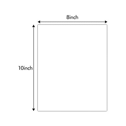 Golden State Art, 8x10 Backing Board Only, 4-Ply Thick 50 Single Backer Boards for Frame, Photo, Print - color: 50 Pack, size: 8x10