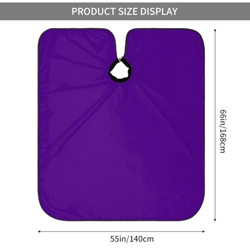 Custom Barber Cape Unisex Salon Hair Cutting Capes Add Your Image Logo Haircut Kit Personalized Stylist Tool - color: Indigo