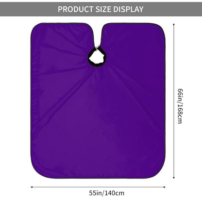 Custom Barber Cape Unisex Salon Hair Cutting Capes Add Your Image Logo Haircut Kit Personalized Stylist Tool - color: Indigo
