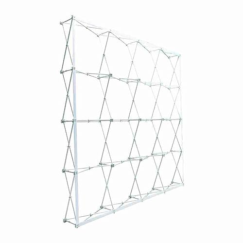 Custom Fabric Pop Up Straight Display, Trade Show Display Backdrop Booth, Hook and Loop Step and Repeat Backdrop for Trade Show Backdrops (Graphic Only, 10ftx10ft) - size: 10ftx10ft