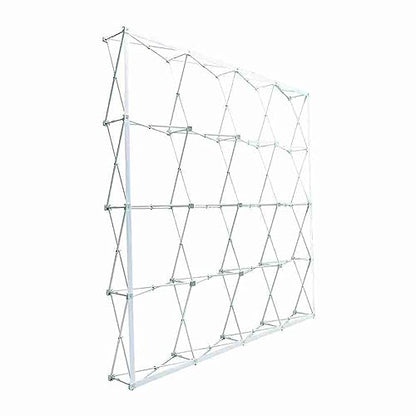 Custom Fabric Pop Up Straight Display, Trade Show Display Backdrop Booth, Hook and Loop Step and Repeat Backdrop for Trade Show Backdrops (Graphic Only, 10ftx10ft) - size: 10ftx10ft