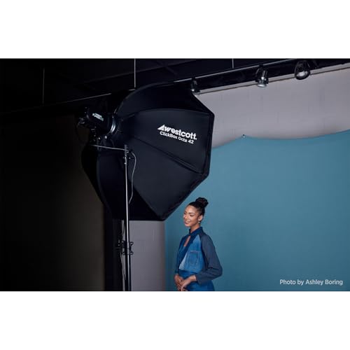 Westcott ClickBox 42" Octa Softbox with Bowens Mount - Portrait and Product Photography & Video Light Modifier - size: 42 in Octa ClickBox