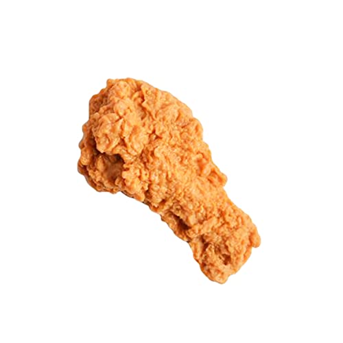 5 Pcs Simulated Chicken Legs Fake Food Model Simulated Model Lifelike Fake Fried Chicken Kitchen Home Party Decoration Display Photography Props