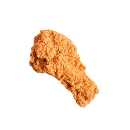 5 Pcs Simulated Chicken Legs Fake Food Model Simulated Model Lifelike Fake Fried Chicken Kitchen Home Party Decoration Display Photography Props