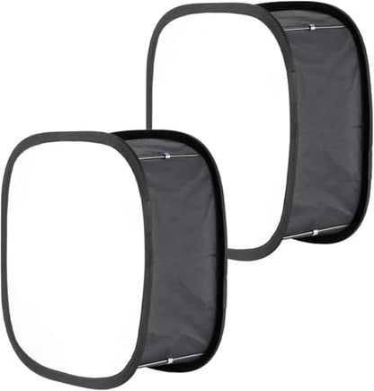 NEEWER 2 Pack LED Light Panel Softbox for 660 480 Video Light,Outer 16.3"x6.5" Inner 9.8"x8.7" Foldable Light Diffuser for Photo Studio Video Shooting - style: 2 Pack