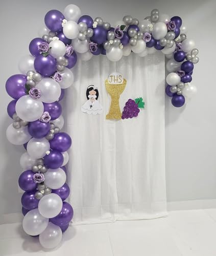 White Sequin Backdrop Curtain - 2FTx8FT 2 Panels Glitter for Parties, Wedding, Baby Shower - color: White, size: 2FTx8FT-2PCS