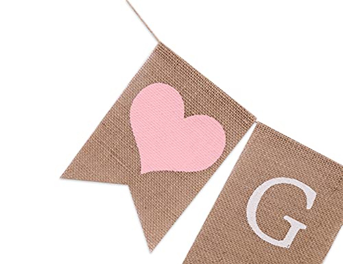 Gifts Banner for 1st Birthday - Gifts Burlap Bunting, Bridal Shower Decorations, Baby Shower Decor, Country Bridal Shower,Photo Prop