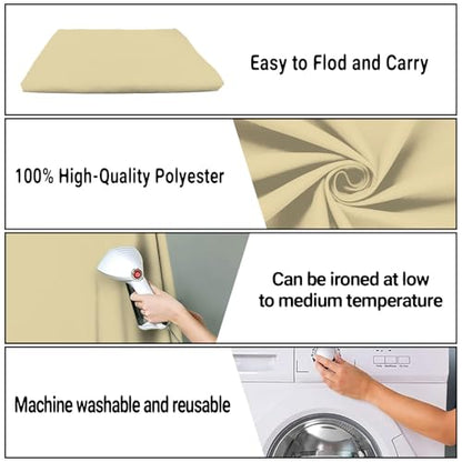 Tan Photo Backdrop for Photoshoot 5x7ft, Zoom Meeting Photography Backdrop Studio Shooting Props - color: Tan, size: 5x7ft