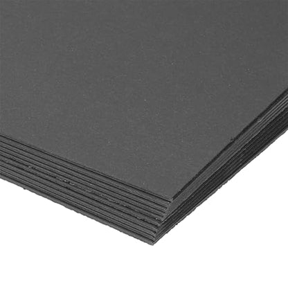PATIKIL 12x8x0.04" Chipboard Sheets, 20Pcs 40PT Thick Book Board Binders Board Sturdy Bookbinding Supplies for Book Binding Cover, Black - color: Black, size: 12x8x0.04"