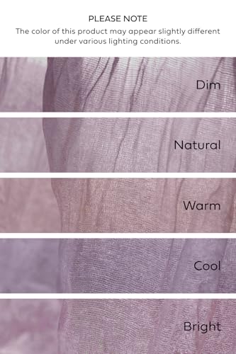 Ling's Moment Luxury Cloth Wedding Napkins - 19x19 Inch Reusable Cheesecloth Linen Napkins for Wedding Reception, Bridal Shower, Dinner Table - Washable, Durable (Set of 10), [Purple] - color: Prpl-purple