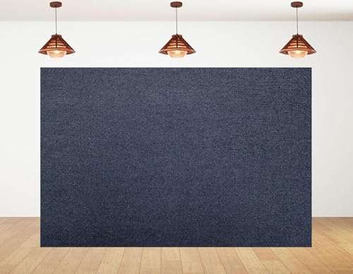 5x5ft Deep Navy Linen Texture Backdrop Minimalist Neutral Photography Background for Product Shoot Studio Decorations Tapestry Banner Photo Booth Props - size: 5x5ft