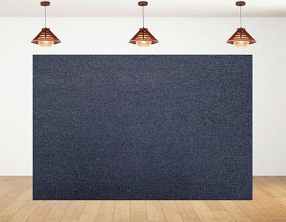 9x6ft Deep Navy Linen Texture Backdrop Minimalist Neutral Photography Background for Product Shoot Studio Decorations Tapestry Banner Photo Booth Props - size: 9x6ft