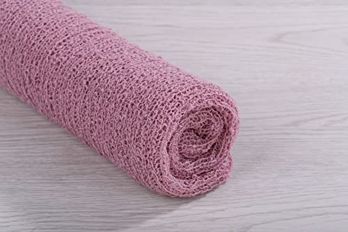 Coberllus Newborn Baby Photo Props Wrap Cloth Blanket Swaddle for Boys Girls Photography Shoot (Purple Pink) - color: Purple Pink