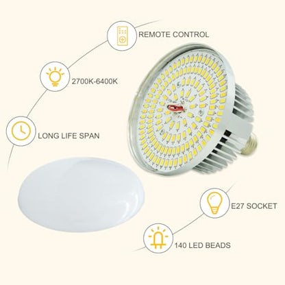 MOUNTDOG Softbox Lighting Kit, 2X 16'' x 16'' Photography Softbox Lighting with 2pcs 85W E27 Socket LED Bulbs and Remote Studio Light for Portrait Product Fashion Photography - color: Beige-2