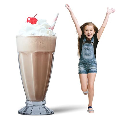 Jetec 5 Feet Chocolate Milk Shake Cardboard Cutout Stand up Life Size Ice Cream Candy Land Party Decoration Photo Props Backdrop Standup for Summer Pool Beach Baby Shower Wedding Birthday Party Supply - size: 5 feet, style: Chocolate Milk Shake