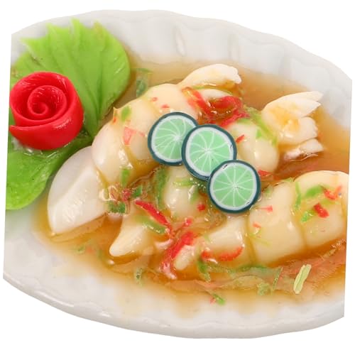 Ceramic Miniature Thai Cuisine Food Model for Dollhouse Decoration Realistic Accessories for Miniature Kits and Tiny Display Props