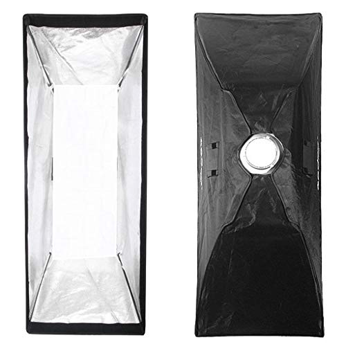 Godox SB-FW Strip Softbox 35x160cm Strip Light Modifier Honeycomb Grid Studio Lighting Photography S-Fit Mount Speed Ring Diffuser stripbox Flash Modifier Strobe Light Photography Portrait Photo