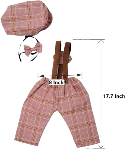 Newborn Baby Boy Suspender Pants Photo Outfits Gentleman Photography Outfit Girl - color: Color5