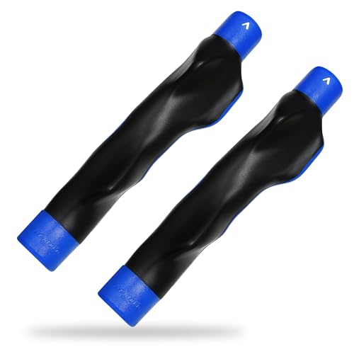 Golf Grip Trainer, Right or Left Handed Golf Training Aid for All Levels of Golfers - Fix Hand Position & Grasp, Master Correct Grip Posture, Golf Accessories - color: Blue-2 Pack, size: Left Hand