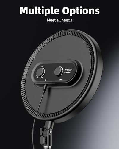 Weilisi Large Ring Light with 79" Stand, 6500K Professional Full-Screen Big Ring Light with Stand and Phone Holder, Selfie Light with Remote for Studio Video Photography, TikTok, YouTube, Live Stream