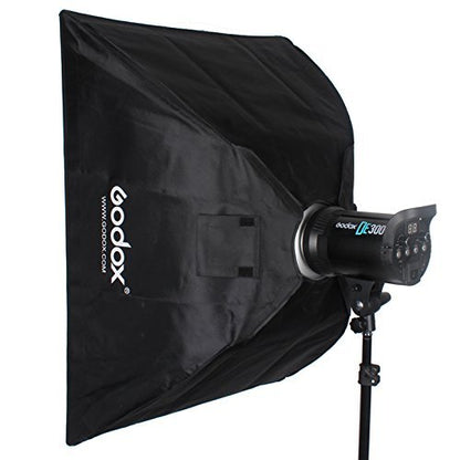Godox 80x120 Centimeters/ 32x48 inches Softbox Lighting with Grid Beehive & Bowens Mount Speedring for Studio Photo Flash Speedlight Light and SUPON USB LED (80x120cm with Grid)