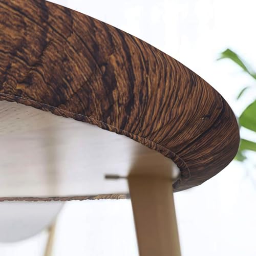 Wood Texture Background Oval Tablecover Fitted with Elastic, Water Proof, Easy to Clean，Picnic, Party,Terrace, Flowers, Fits 48"x80" Oval Tables, Style48 - color: Wood Texture -12, size: 48" x 80" (Oval)