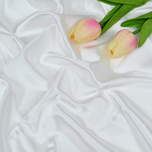 YOOCHEESE Photography Backdrops Product Photoshoot: Small White Flat Lay Props Background Mat for Nail Jewelry (75X100cm/2.5X3.3ft, Ivory) - color: silk Off-White