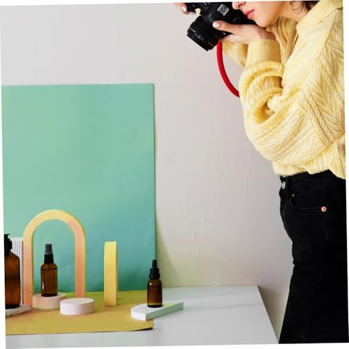 Mikikit 15pcs Photographic Backdrop Set for Product Photography with Carry Bag and Clips, Small Tabletop Photo Shoot Kit for Jewelry, Food, and Cosmetics Backgrounds