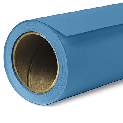 Savage Seamless Paper Photography Backdrop - Color #30 Gulf Blue, Size 26 Inches Wide x 36 Feet Long, Backdrop for Tabletop Product Photography and Crafting - Made in USA - size: 26 in x 36 ft