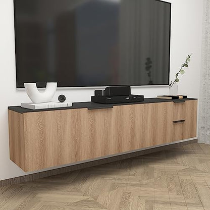 TOTIO Walnut Wood Peel and Stick Wallpaper Light Brown Wood Grain Contact Paper Bubble-Free Design Matte Thickened 16x78inch Waterproof Counter Top Stick Paper Self-Adhesive Vinyl Wrap for Cabinets - color: Warm Brown, size: 16" x 78"